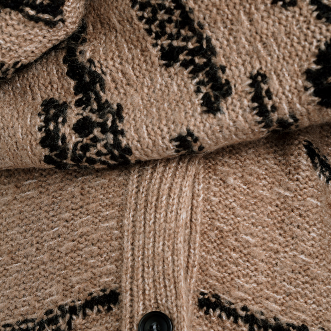 Damen Strickjacke mit Wollanteil
