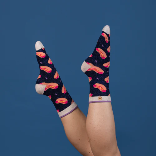 Louise & Jeremi Socks - Navy navy