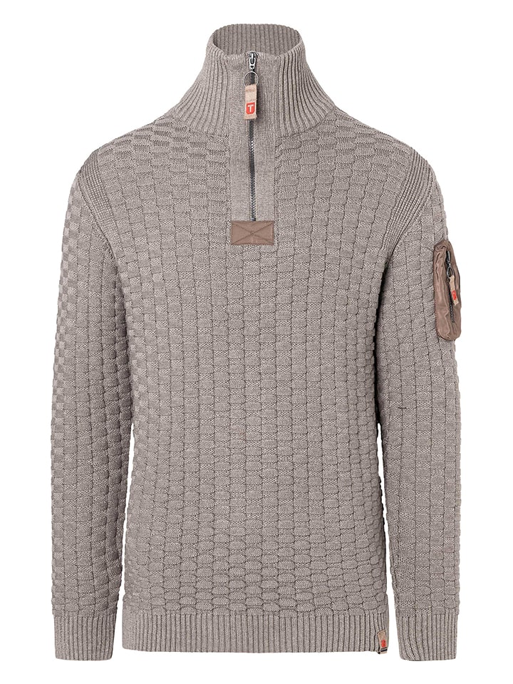 Timezone Pullover in Taupe günstig kaufen