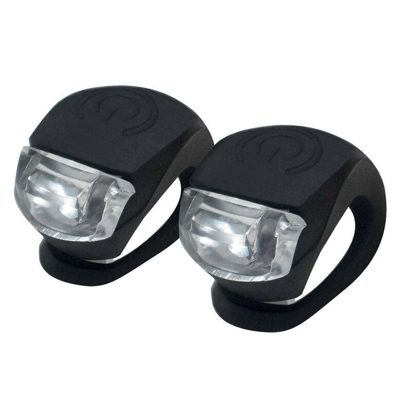 Dve LED svetlá na bicykel v sade