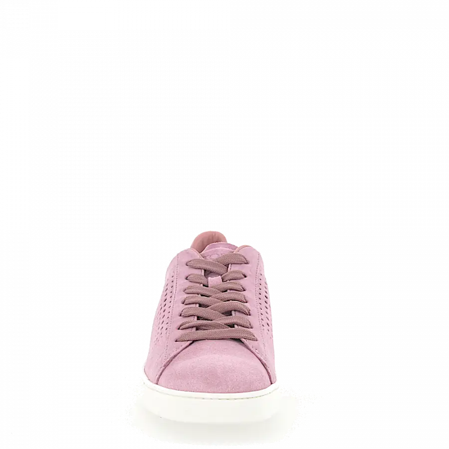 Tod's - Sneaker low A0T490 Lochmuster rosé - pink