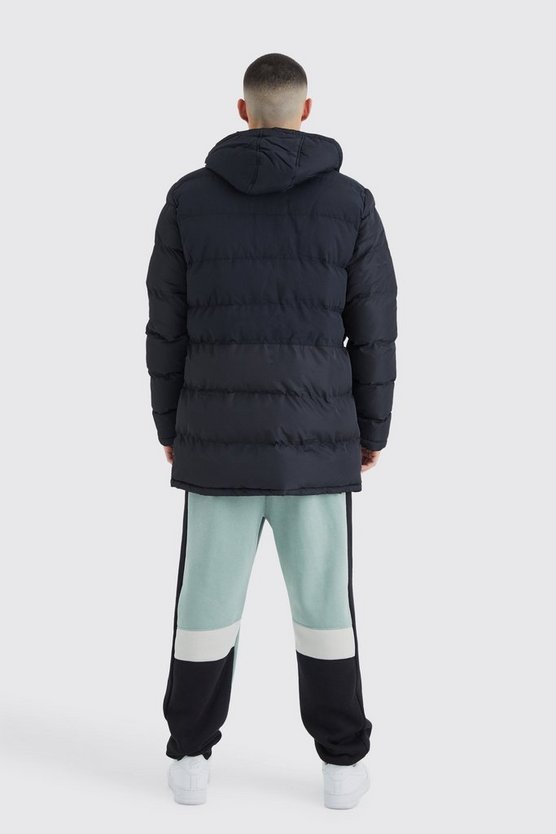 Parka mit 3D-Tasche und Kapuze