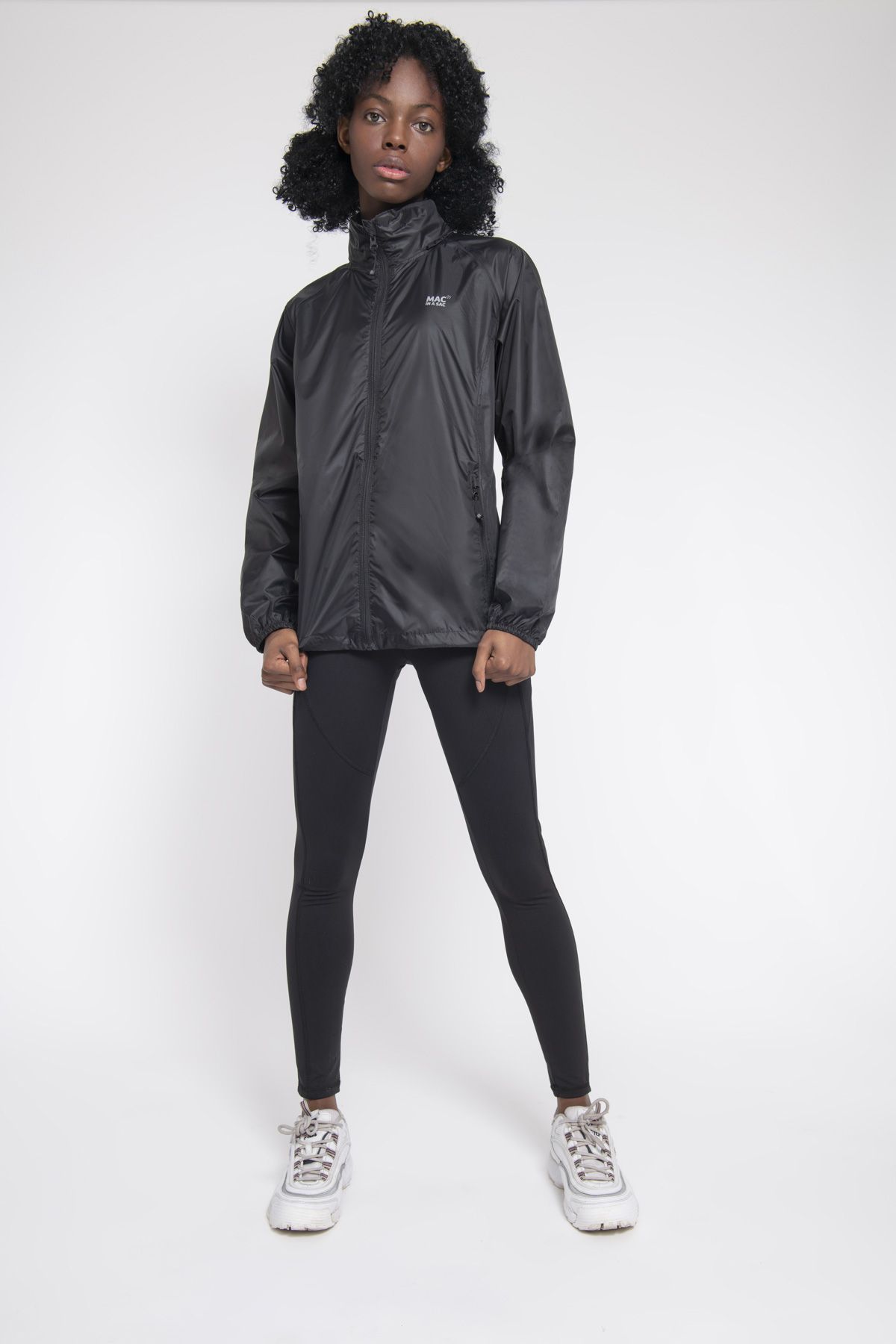 Mac in a Sac Schwarz Unisex Regenjacke