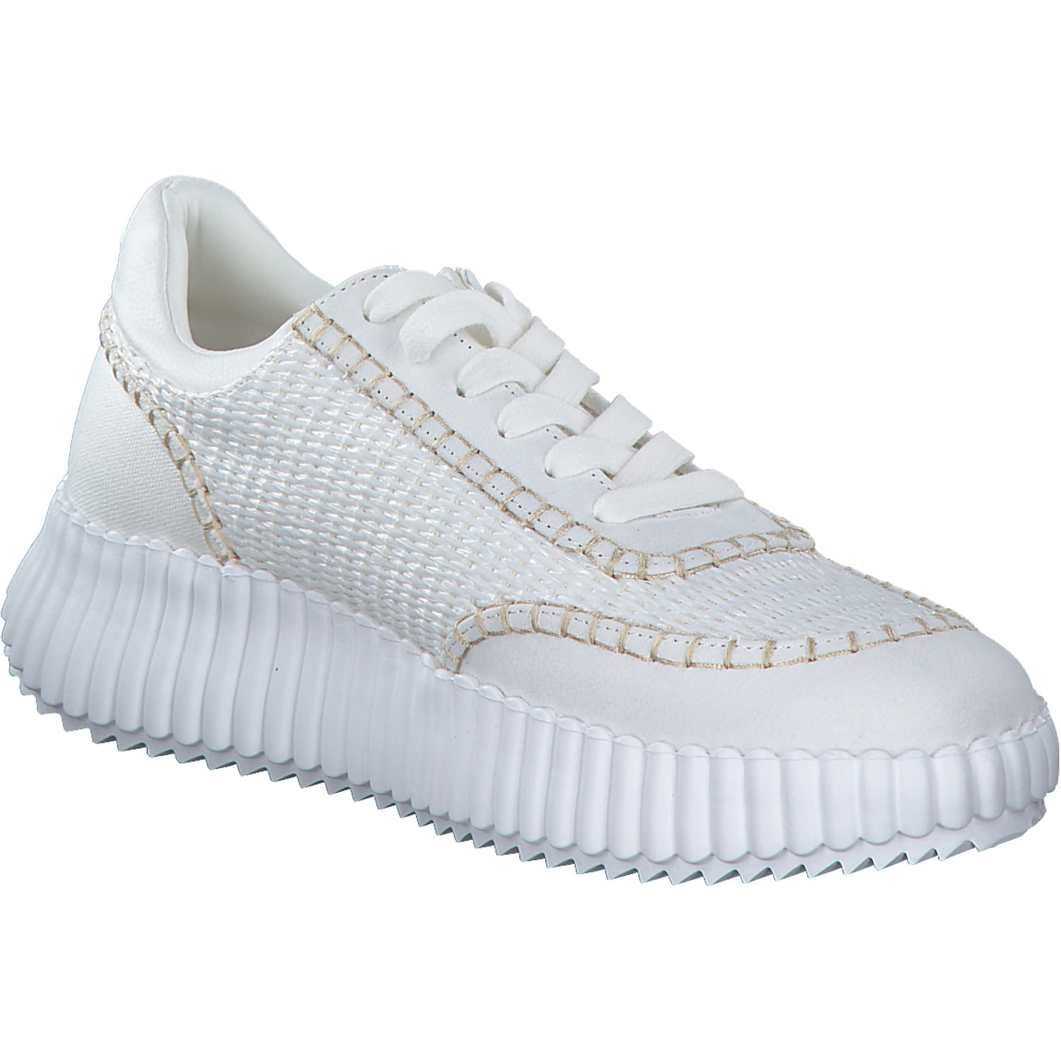 La Strada 2200586, Schnürschuhe, Damen, weiß/beige