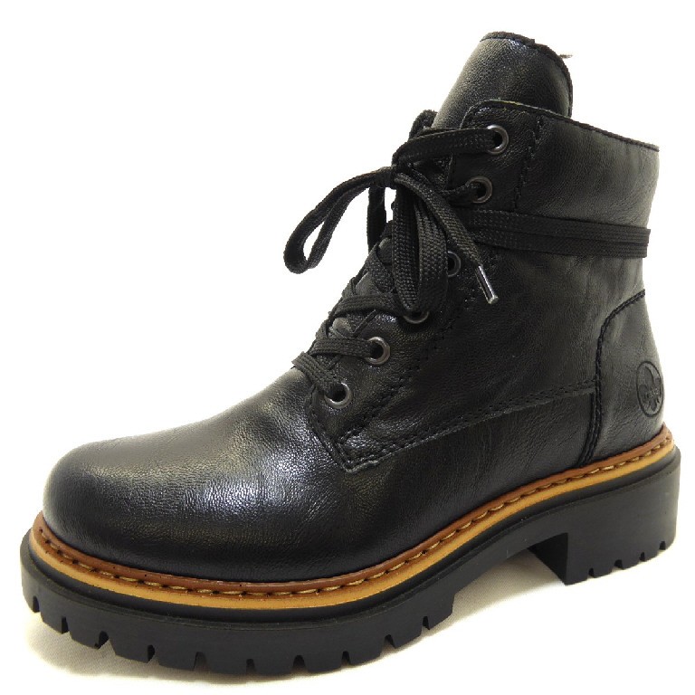 RIEKER Winterstiefel schwarz