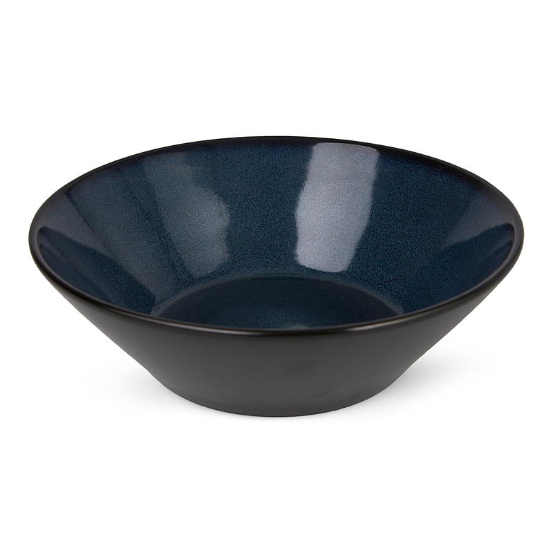 Cuisine Salatbolle Tind ø 26x8 cm blå