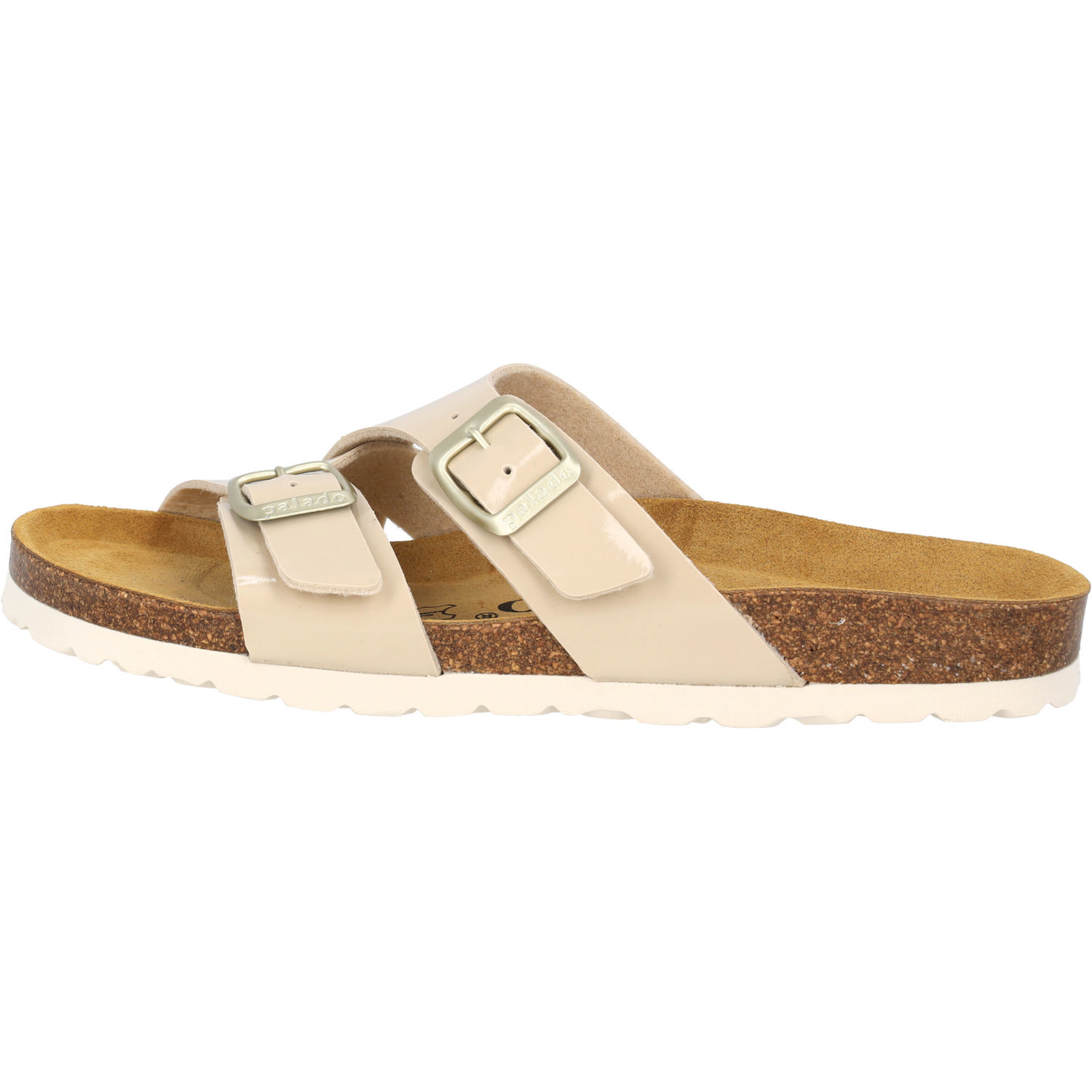 Palado Arrila, Pantoletten, Damen, Beige Lack