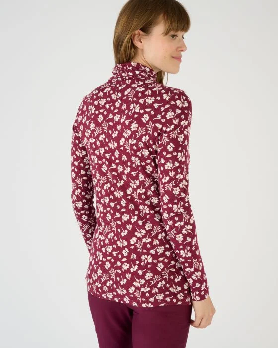 Sous pull maille col roulé