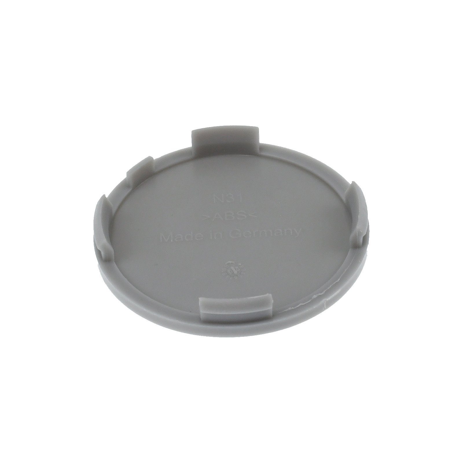 RKC Radkappe 4X 63,5mm Nabenkappen Kappen Grau Flach für Alutec Rial Anzio