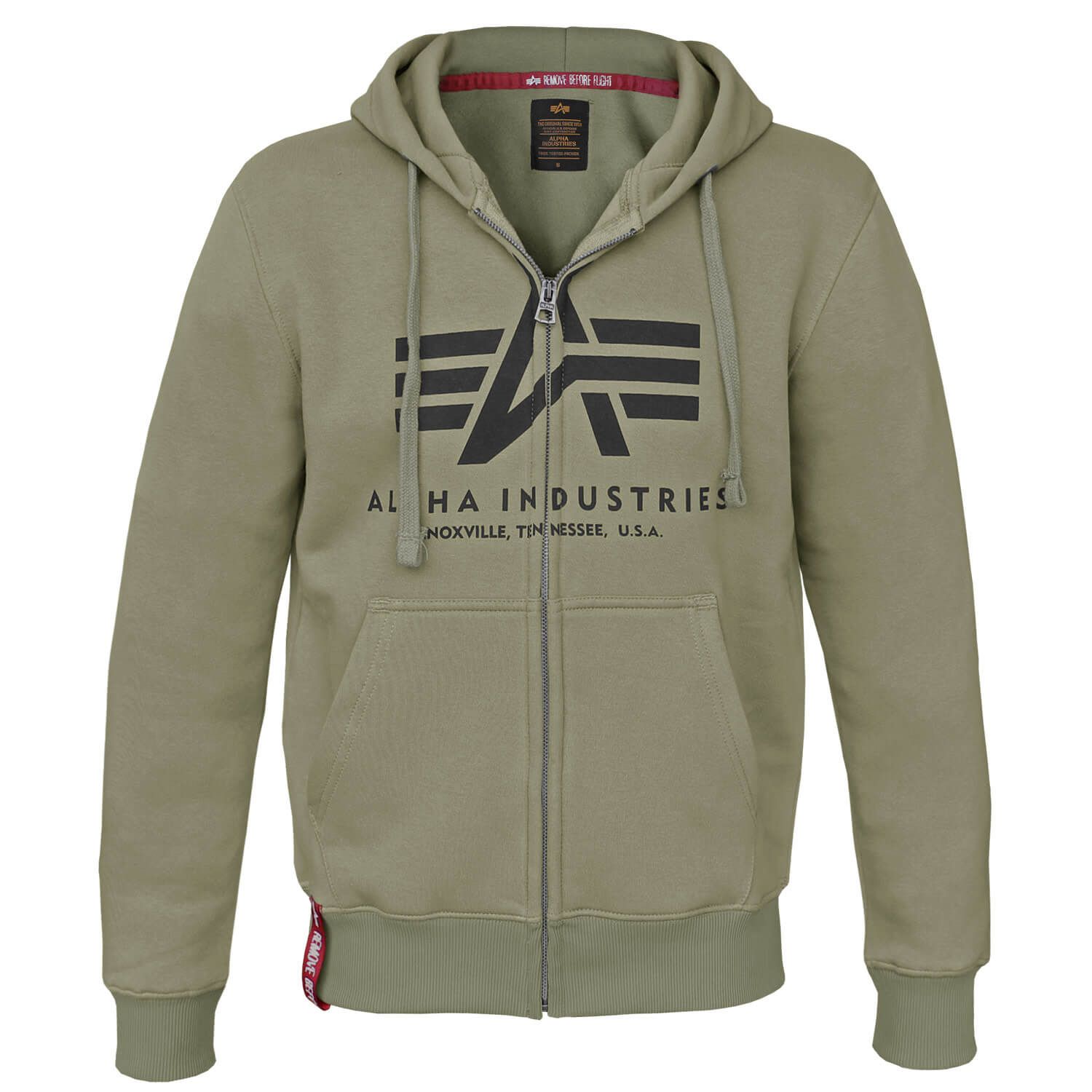 Basic Zip Hoody Kapuzen Jacke