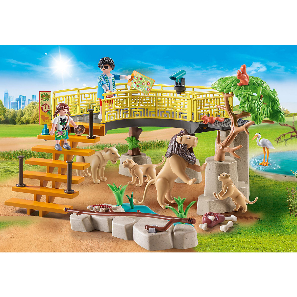 PLAYMOBIL® 71192 Löwen im Freigehege