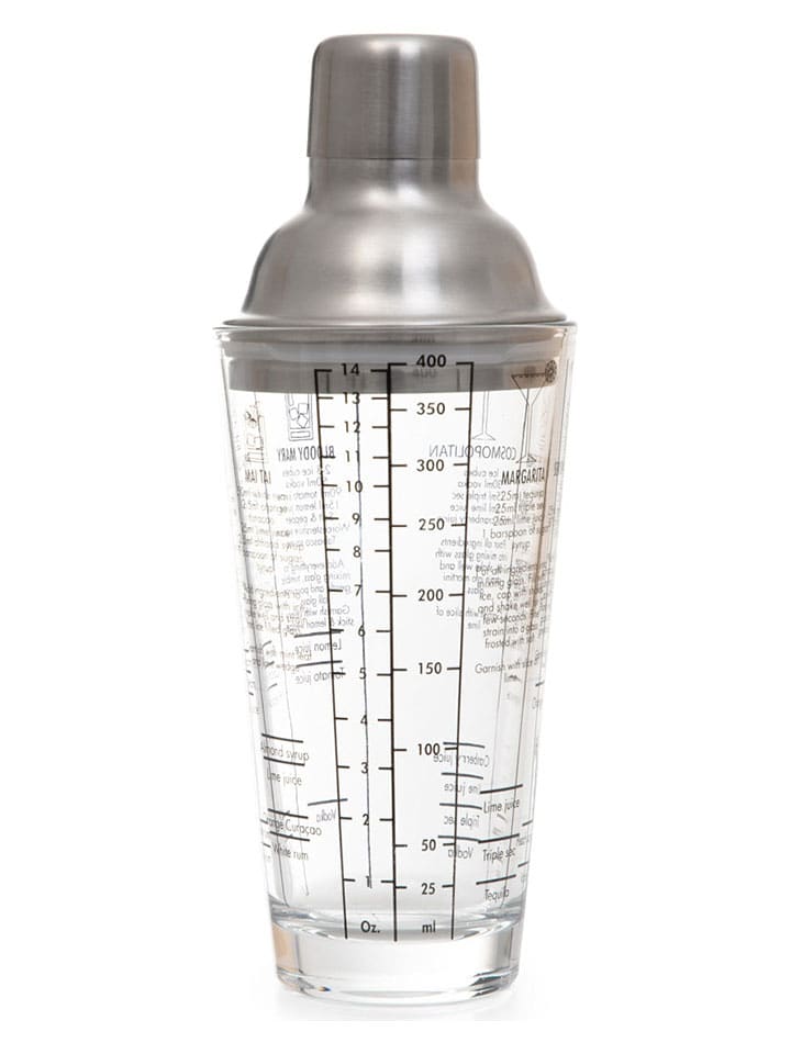Homla Cocktailshaker ''Alcole'' in Silber - 400 ml günstig kaufen onesize