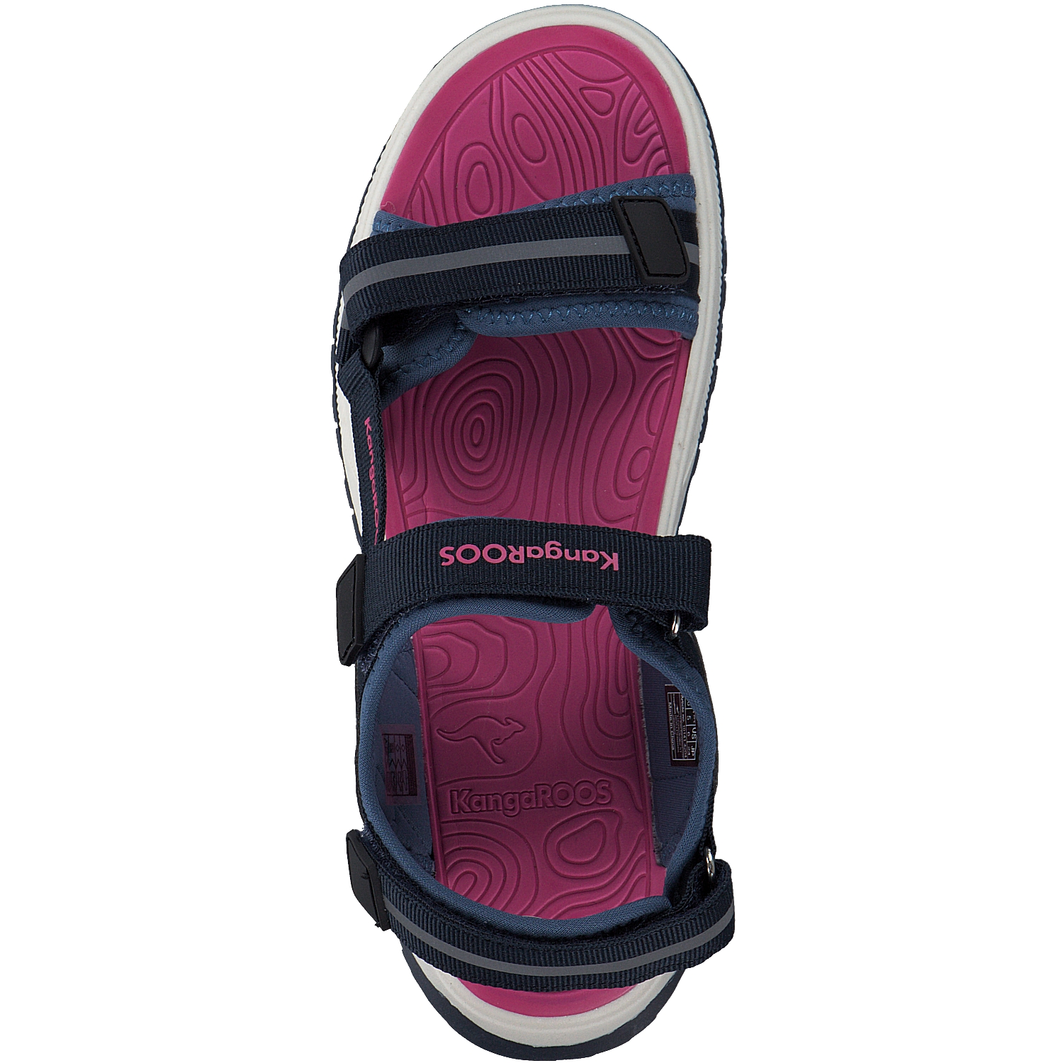 KangaROOS K-AS Elwi 10141, Sandaletten, Kinder, Blau