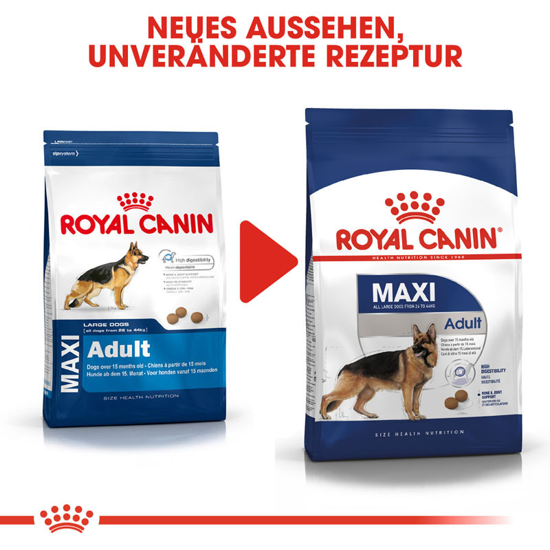 ROYAL CANIN Hundetrockenfutter ROYAL CANIN Maxi Adult 2x15 kg