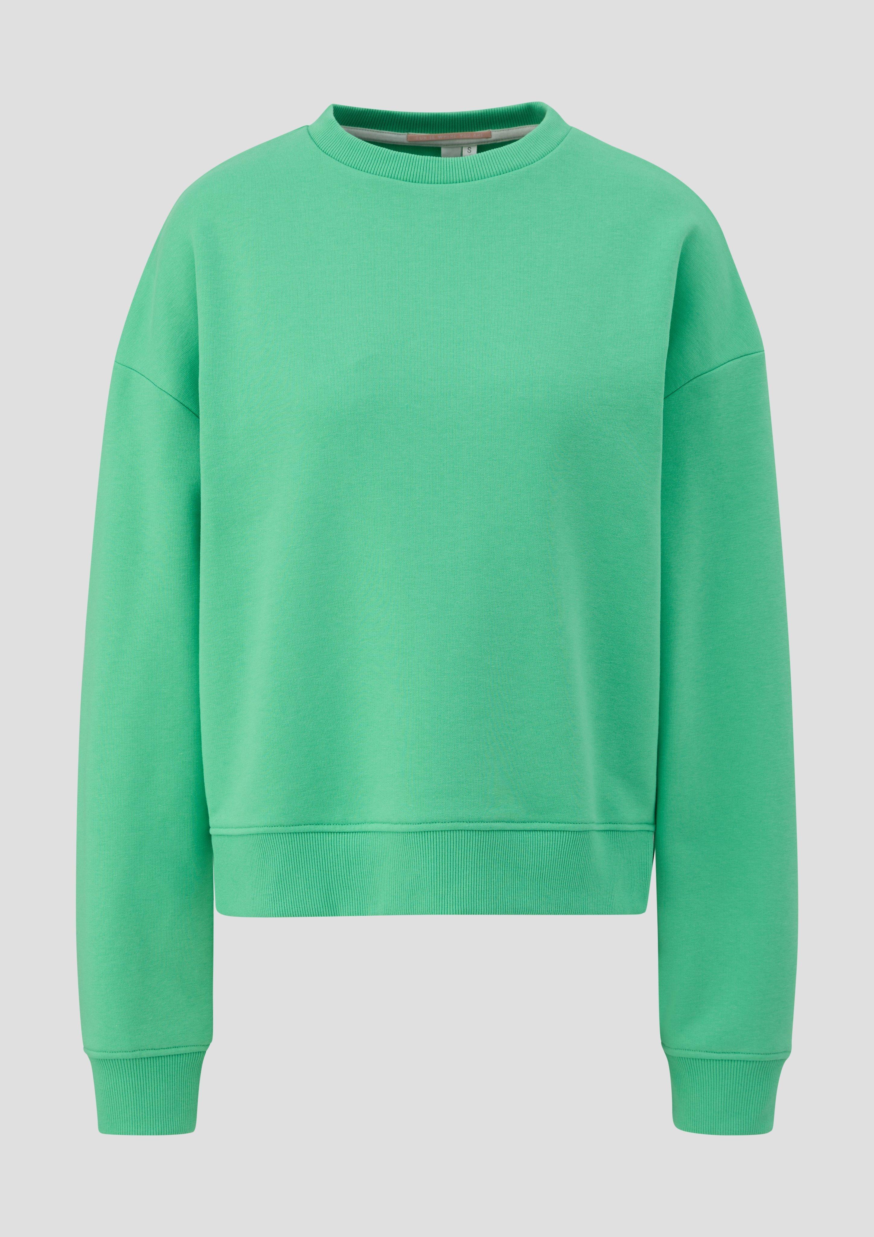 Sweatshirt mit seitlich offenem Saum  2138469-7306