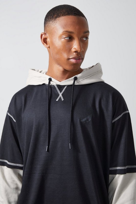 Active T-Shirt Hoodie