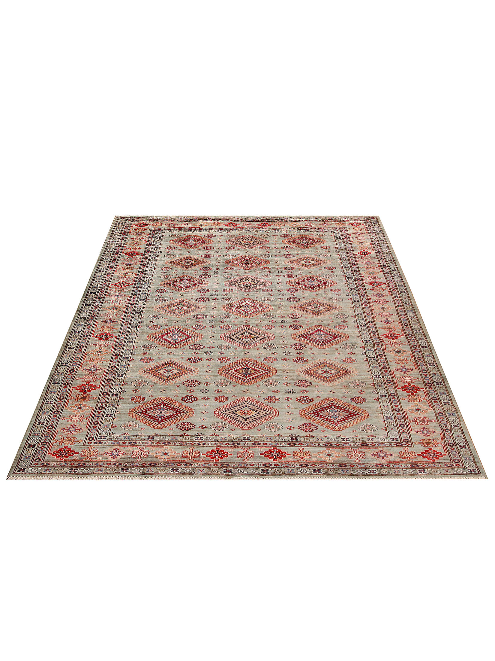 Kazak Ghazni ca. 196 x 296 cm, Unikat / Einzelstück