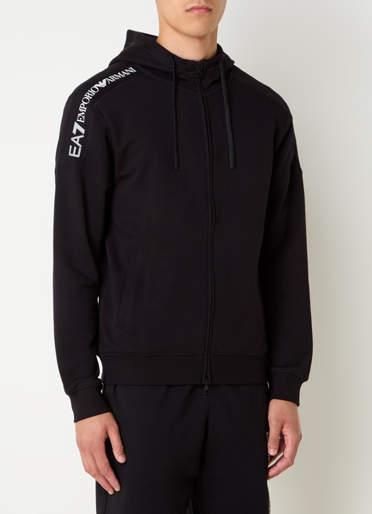 Jachetă de trening cu logo Emporio Armani