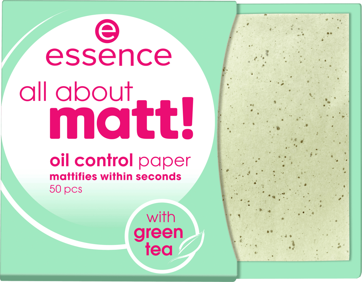 Mattierendes Papier All About Matt! Oil Control Paper, 50 St