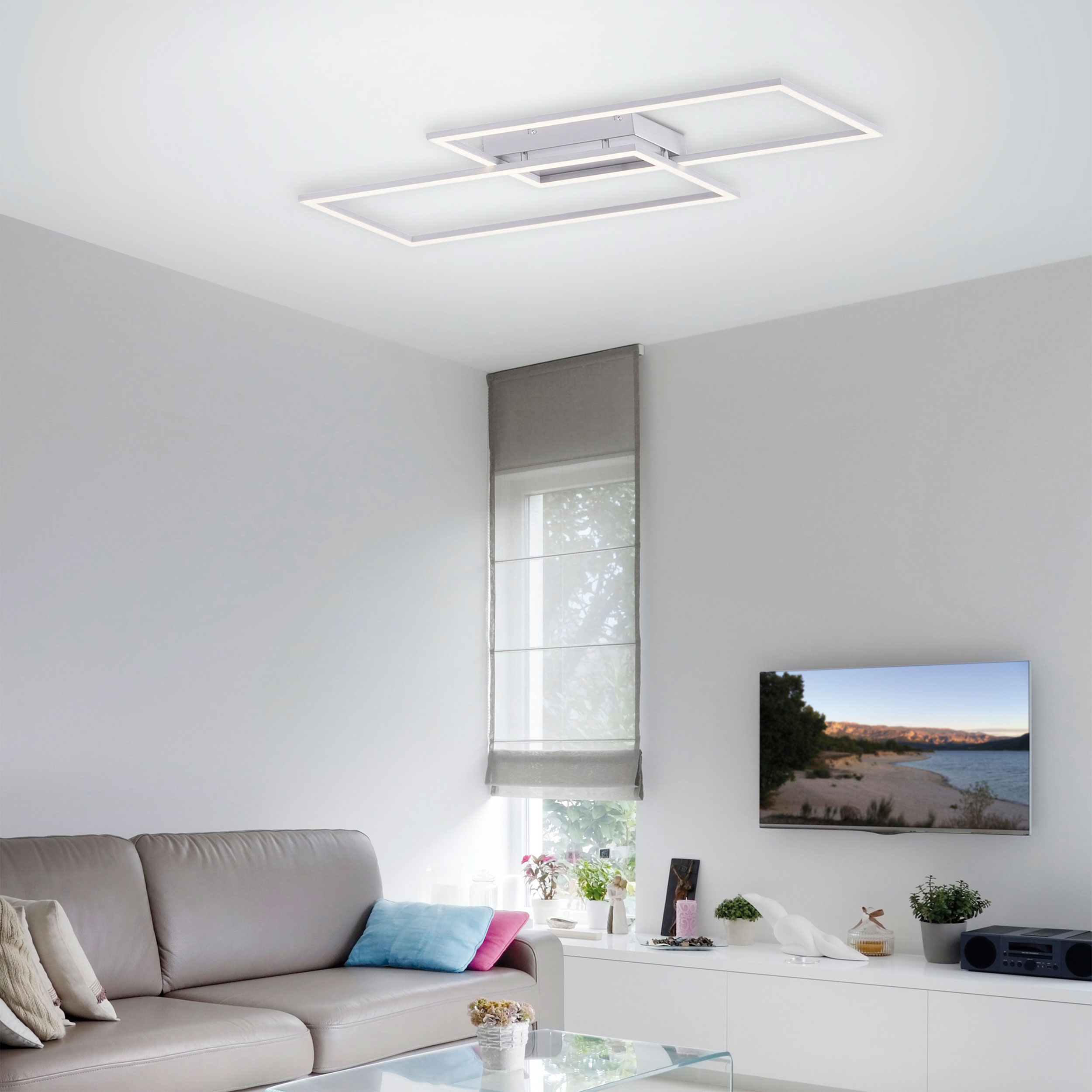 Paul NeuhausLED-Deckenleuchte 2flg