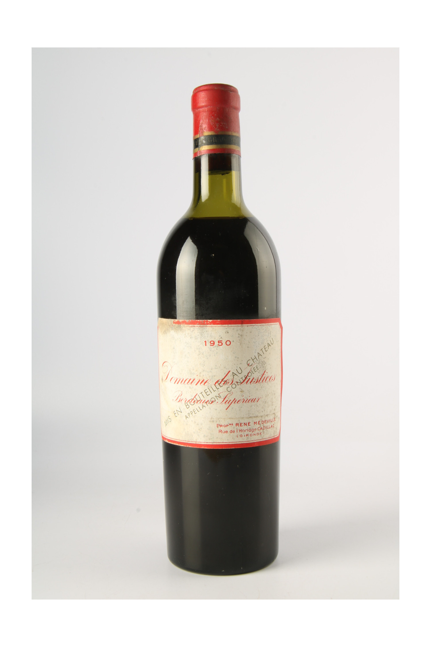 Domaine Des Justices 1950, Bordeaux supérieur
