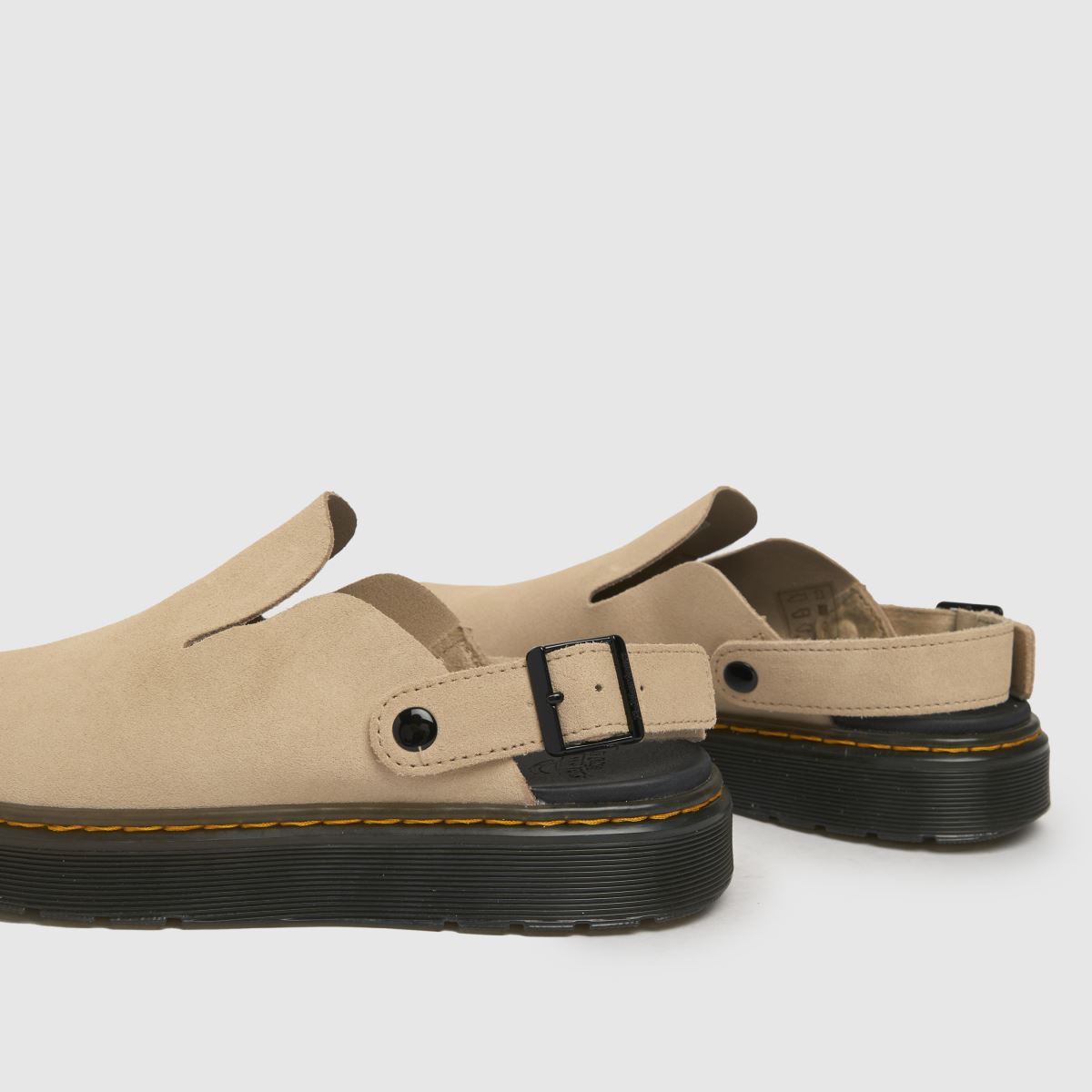 Dr Martens – Carlson – Beige mulesandaler