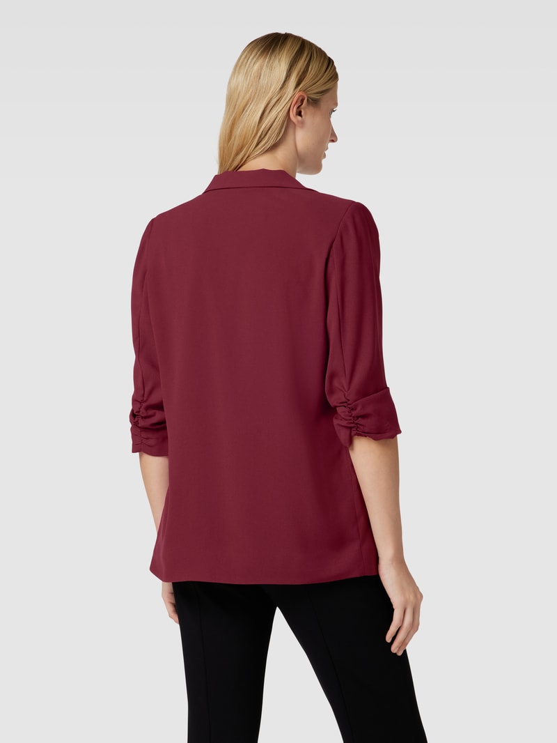 Blazer mit offener Vorderseite Modell 'Shirley' in bordeaux rot