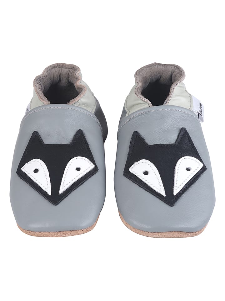 Kindsgut Leder-Krabbelschuhe 