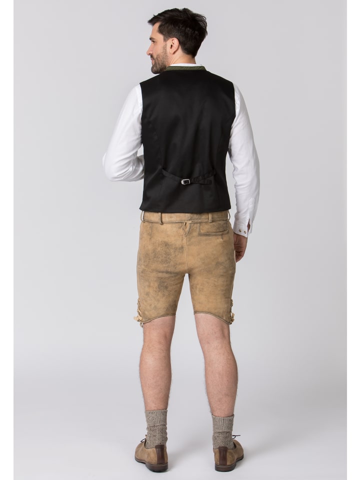 Stockerpoint Stockerpoint Trachtenlederhose Girgl in senf gespeckt-grün günstig kaufen