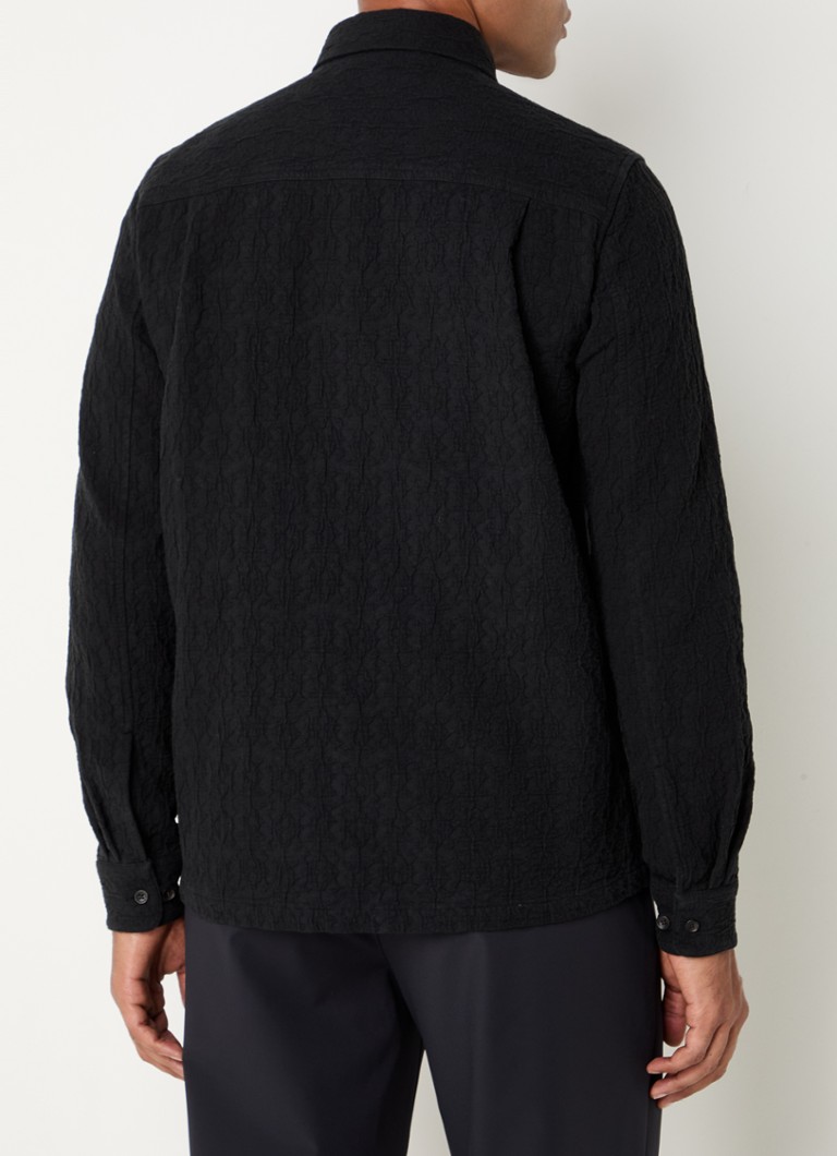 Les Deux Kevin textured overshirt