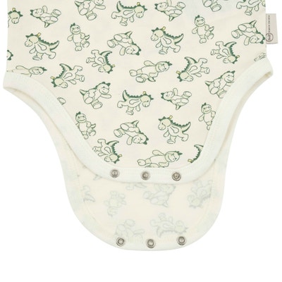 Body langarm, beige für Jungs