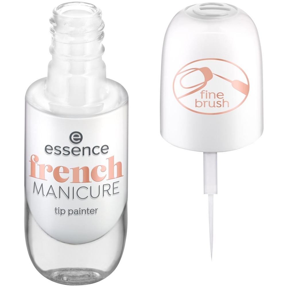 essence French manicure tip painter vernis blanc Vernis à Ongles