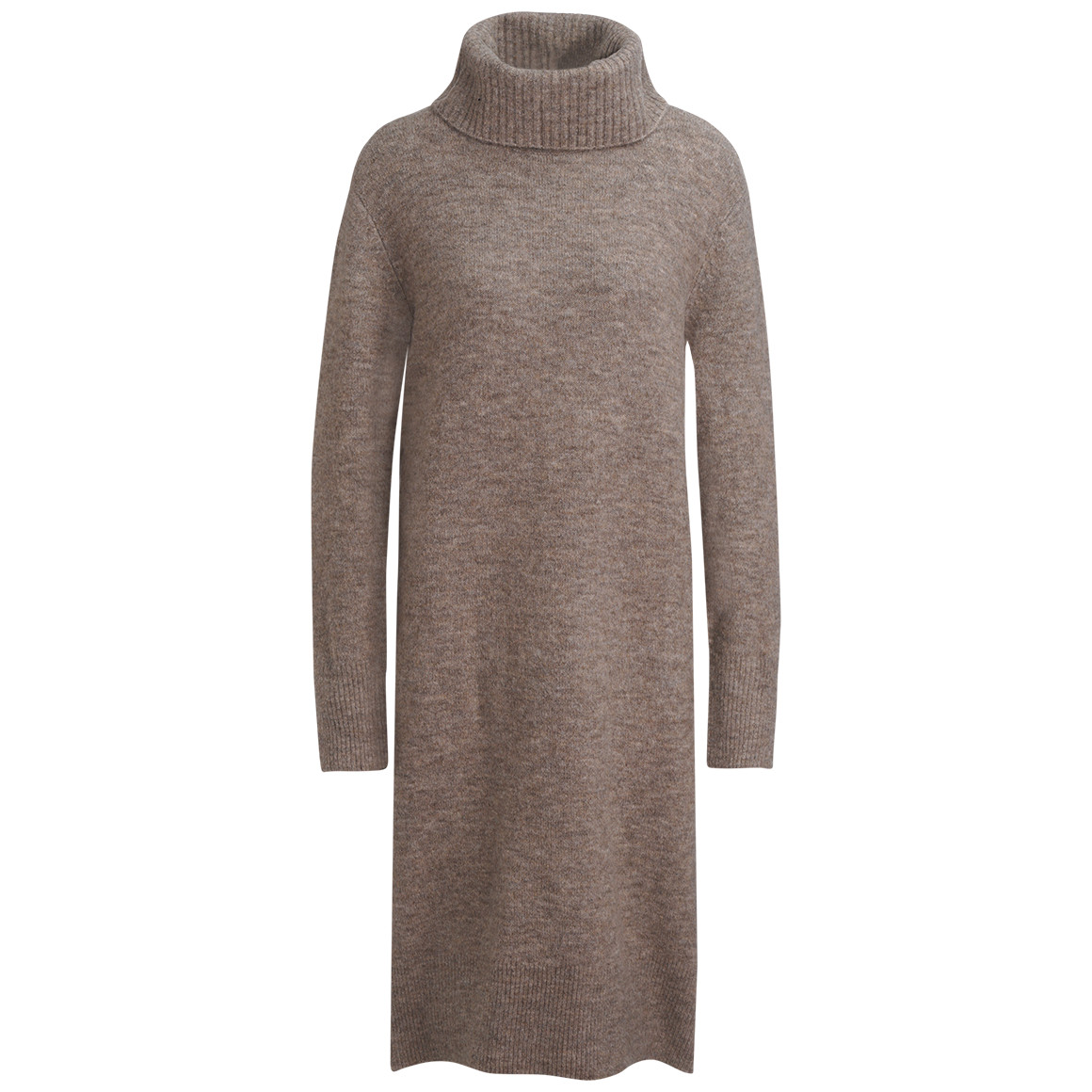 Damen Strickkleid mit Rollkragen