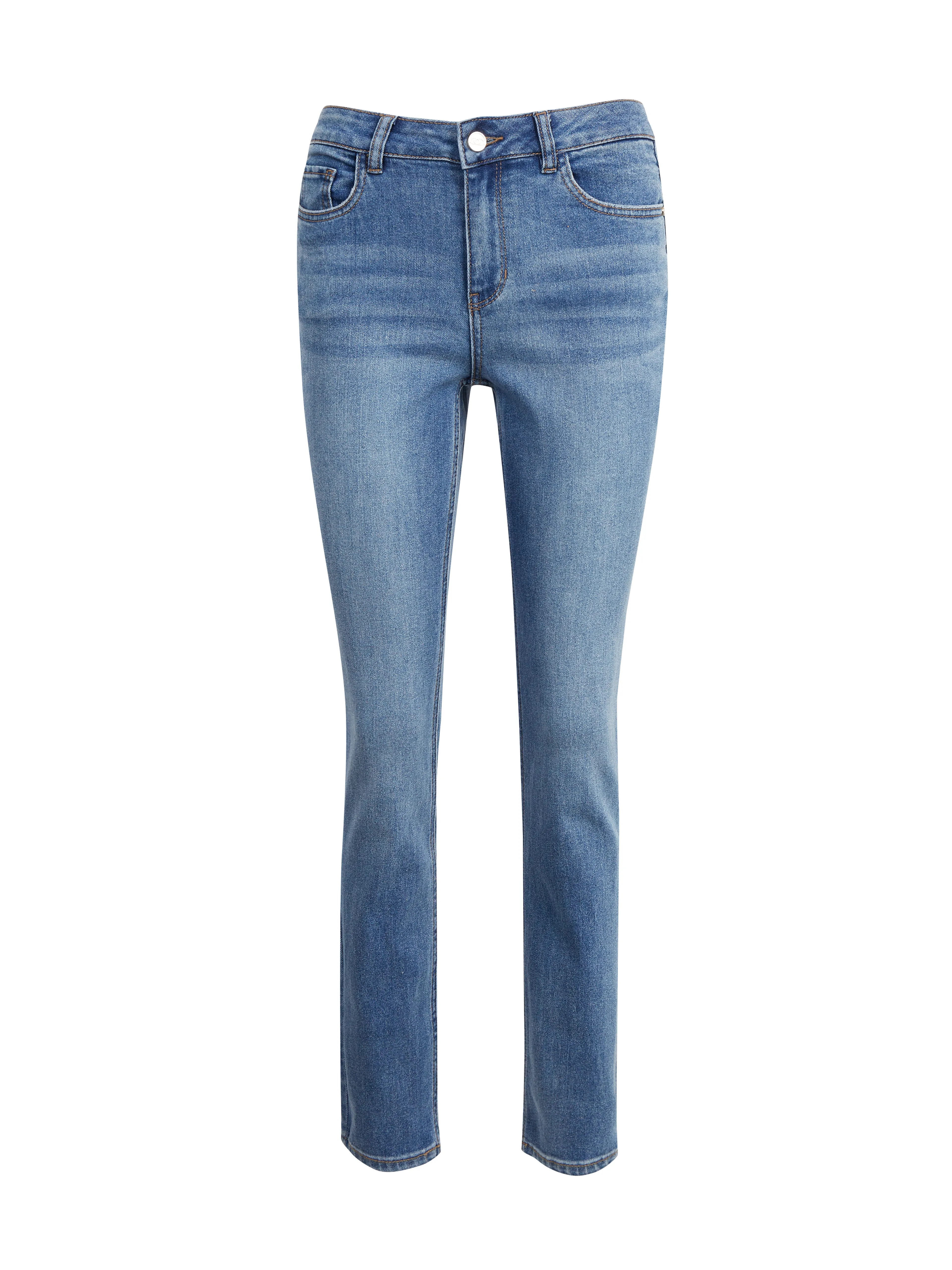 Hellblaue Damen-Slim-Fit-Jeans ORSAY