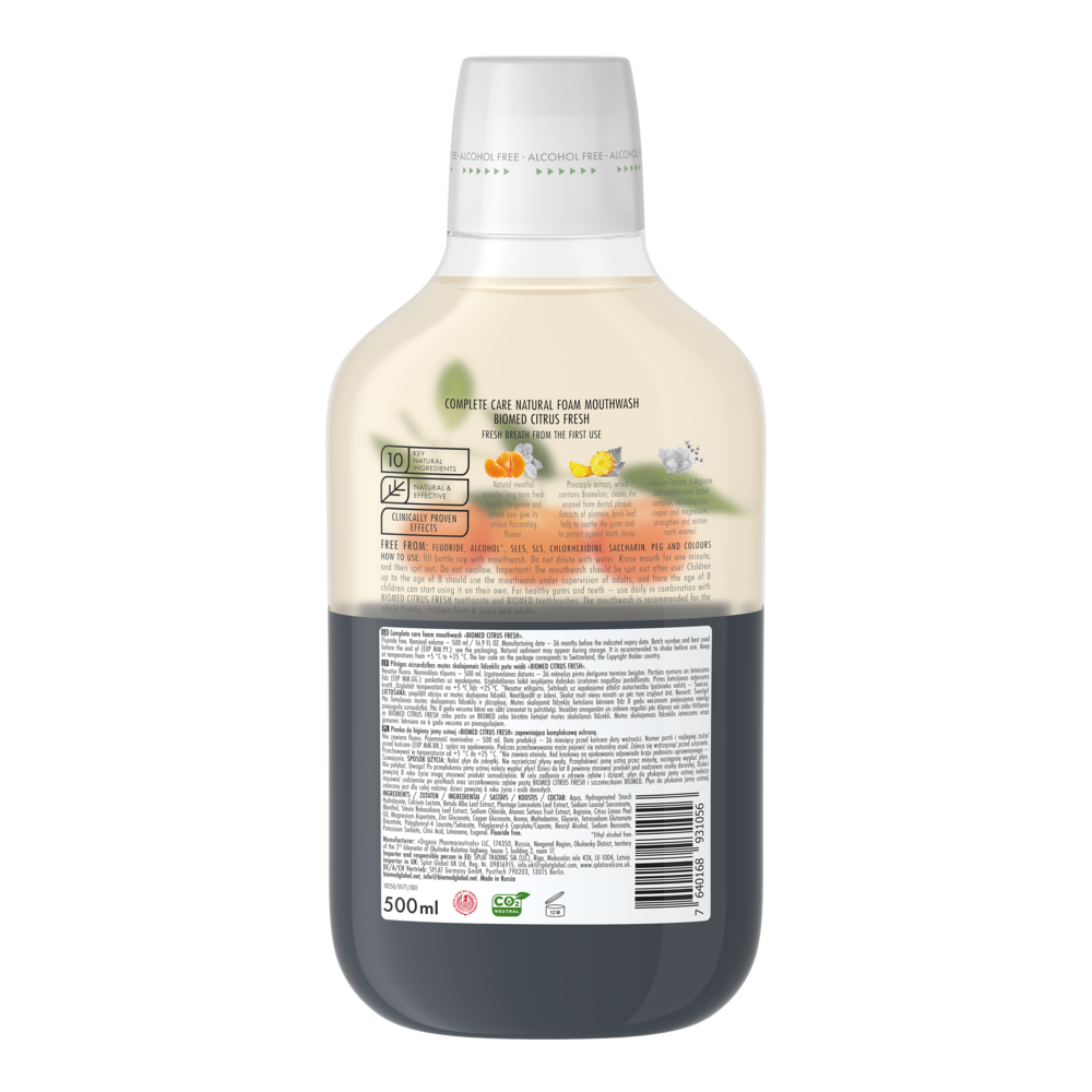 Biomed Mundspülung Citrus Fresh 500 ml