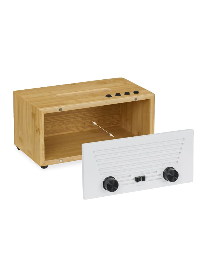 relaxdays Kosmetiktücherbox 