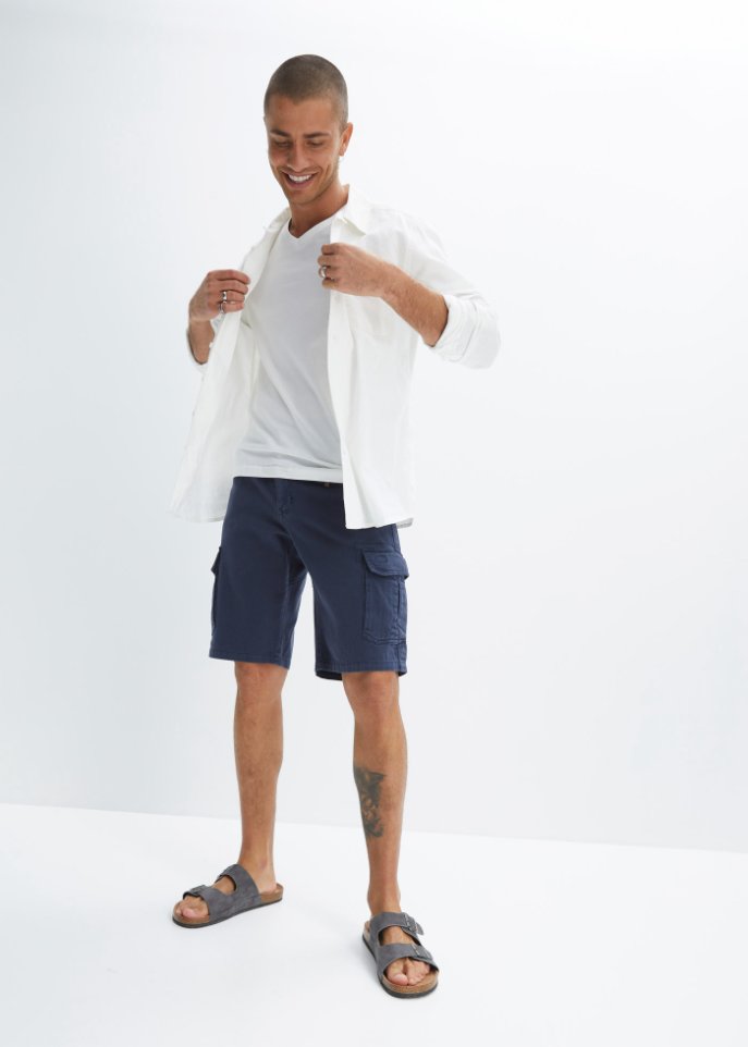Cargo-Bermuda, Loose Fit