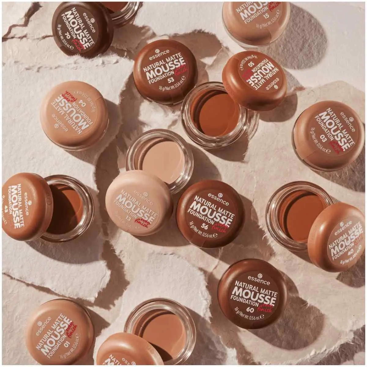 Essence Natural Matte Mousse - Foundation 13 16g