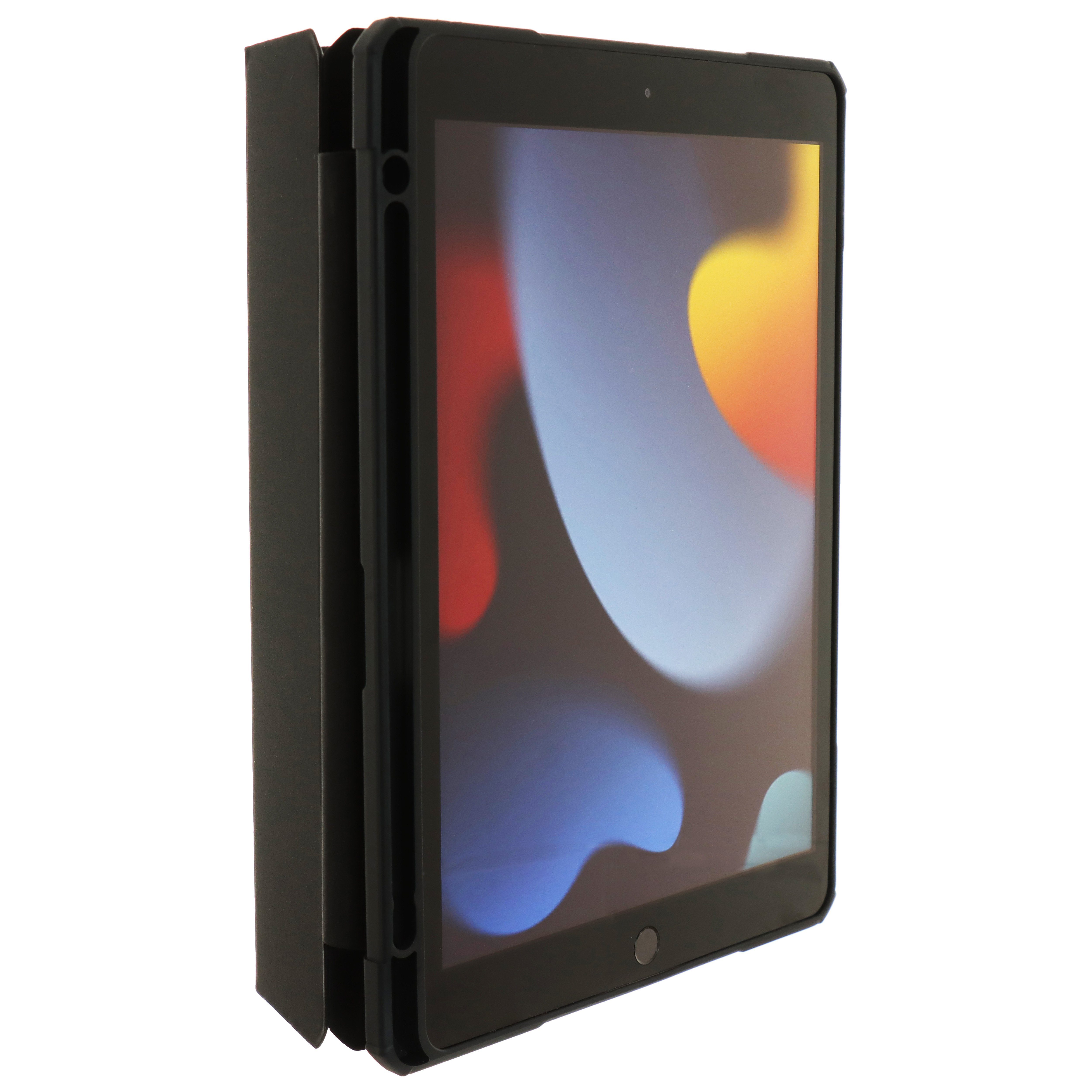 JT Berlin Tablet-Hülle Folio Case 10.2 Zoll, [Apple iPad 10.2 Hülle] - schwarz (transparent)