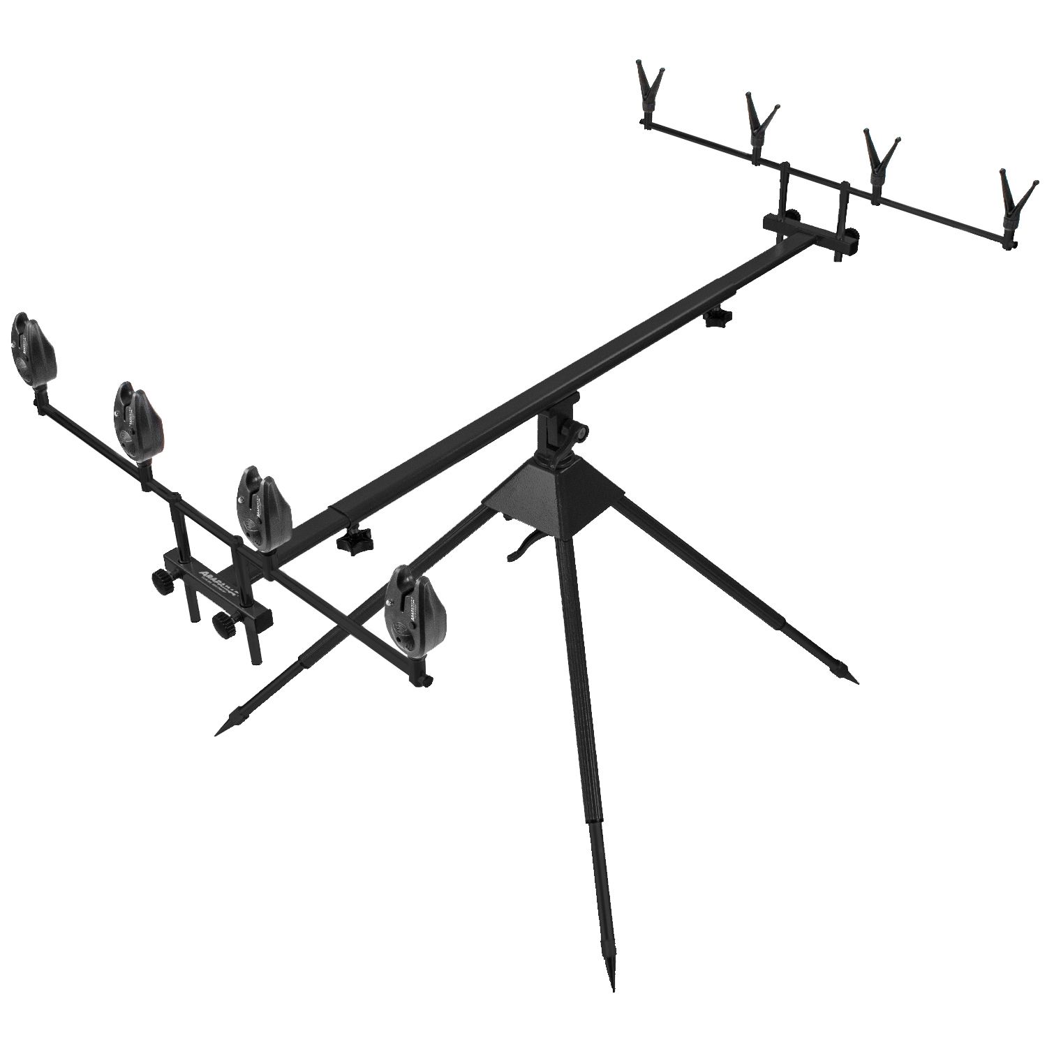Arapaima Fishing Equipment Allround Bissanzeiger Set Rod Pod