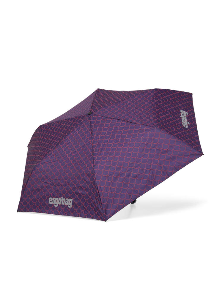 Ergobag Regenschirm PerlentauchBär in Lila günstig kaufen onesize