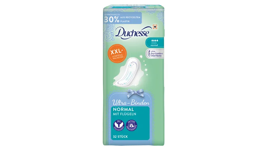 Duchesse Ultra-Binden Normal mit Flügeln