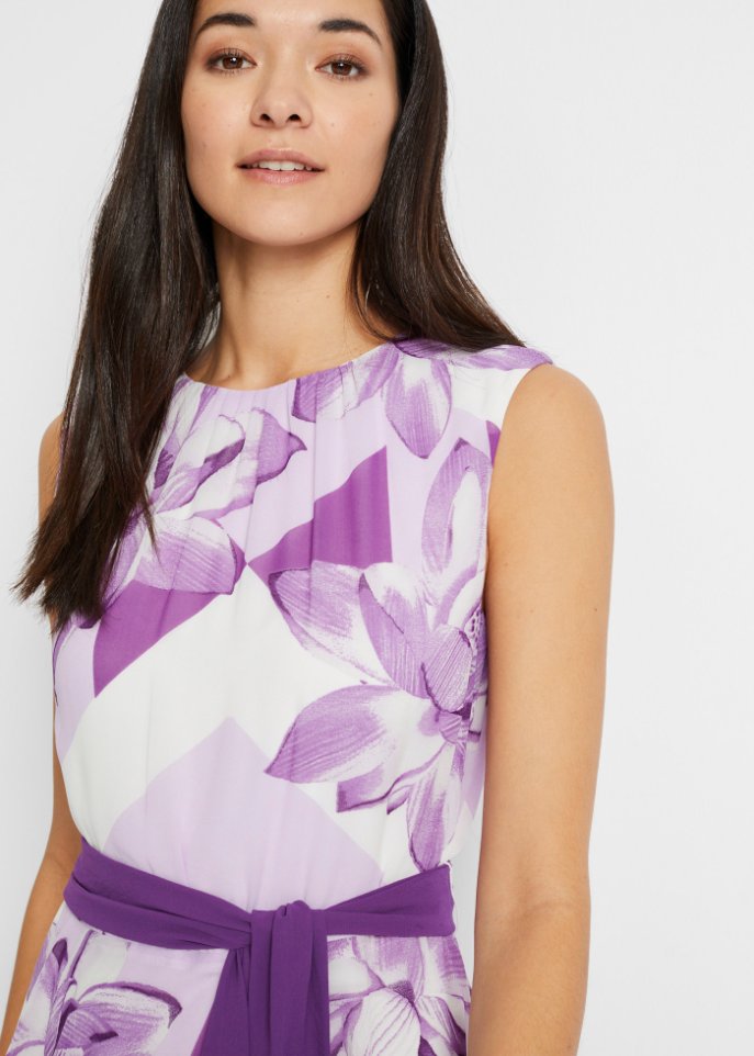 Kleid mit Blüten-Druck