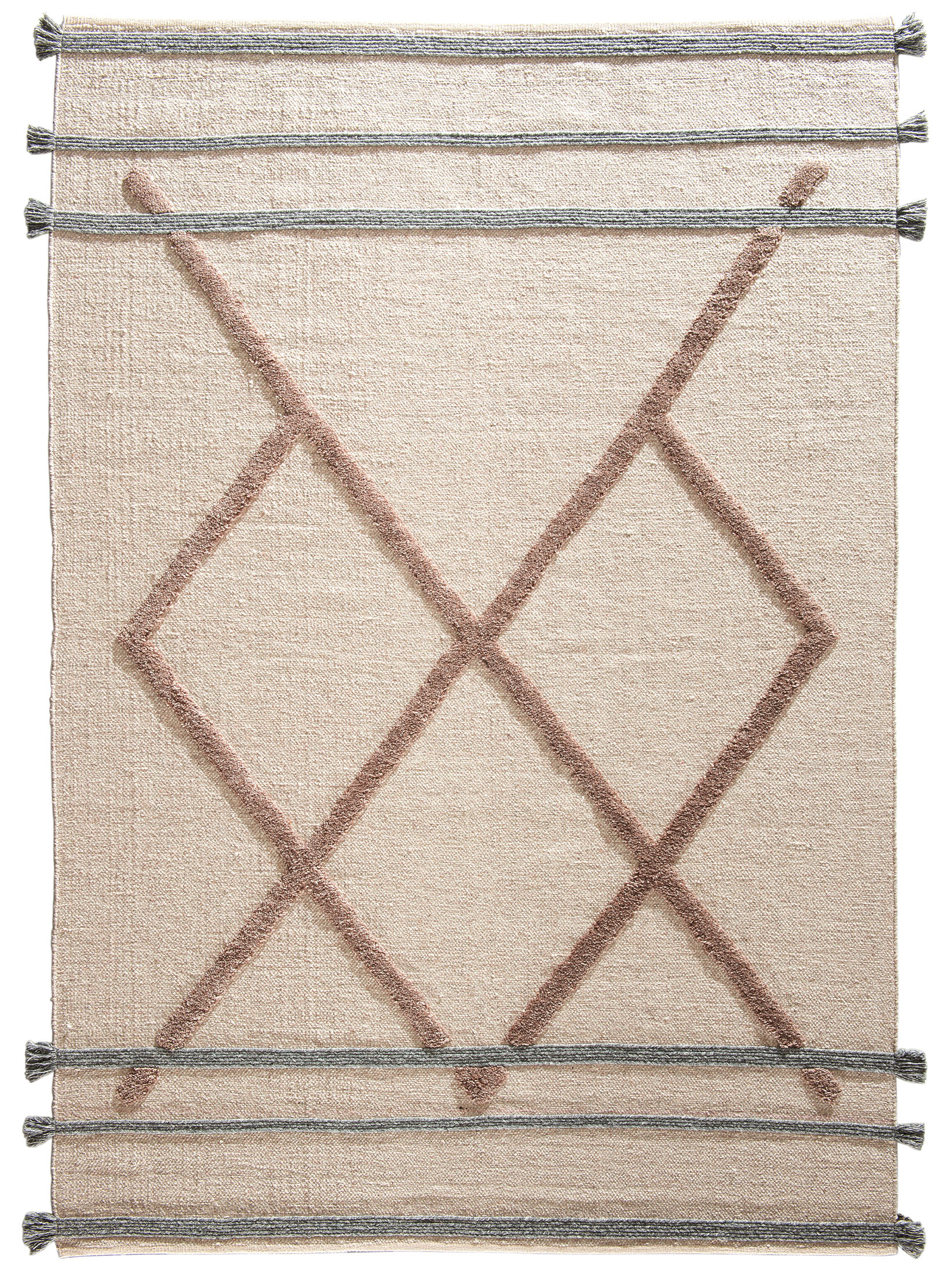 Nyvalla Flachgewebe-Teppich, Sand