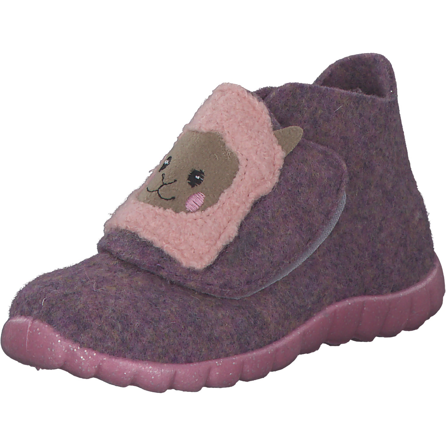 Superfit HAPPY 00295 W, Hausschuhe, Kinder, Pink