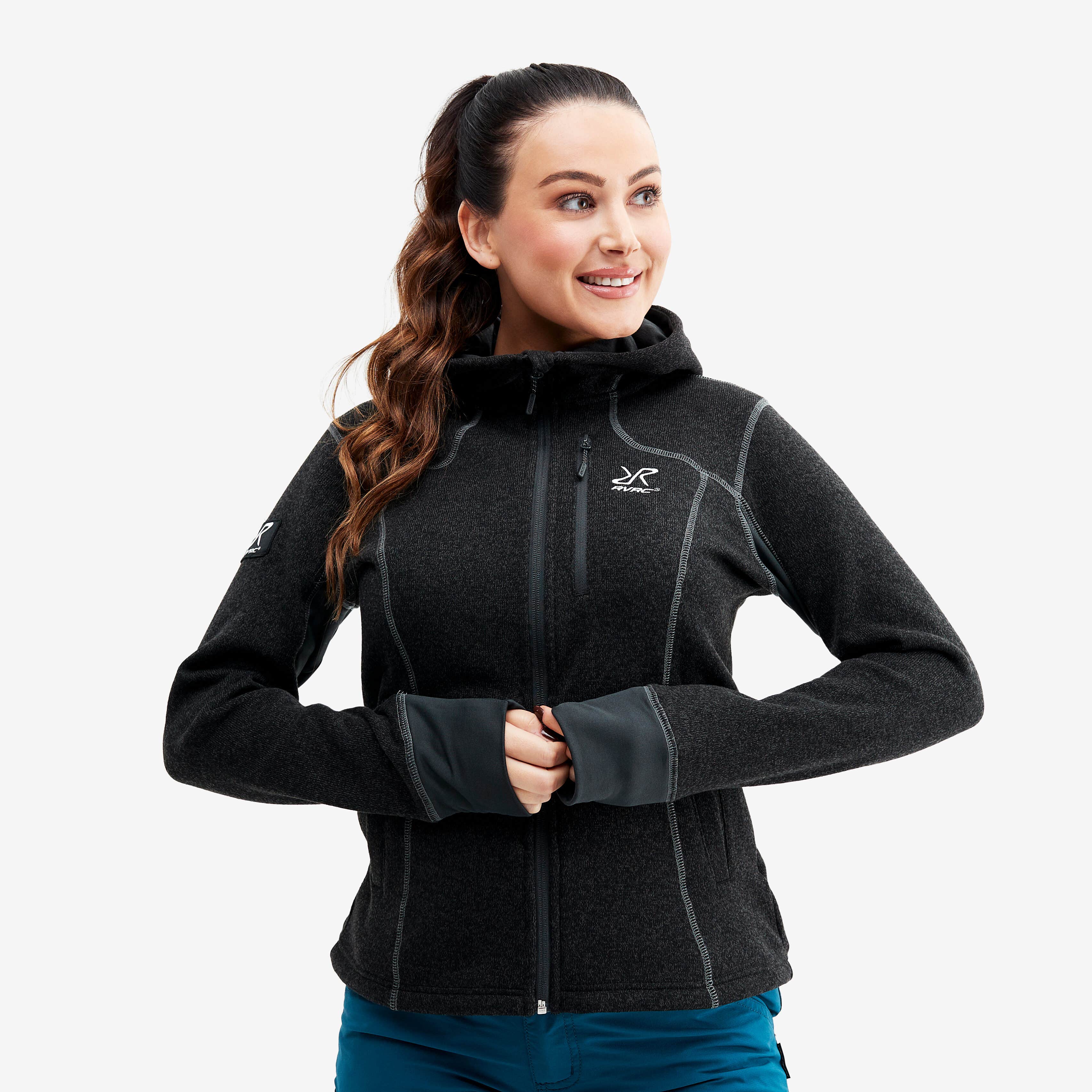 Fusion Hoodie Femme Black