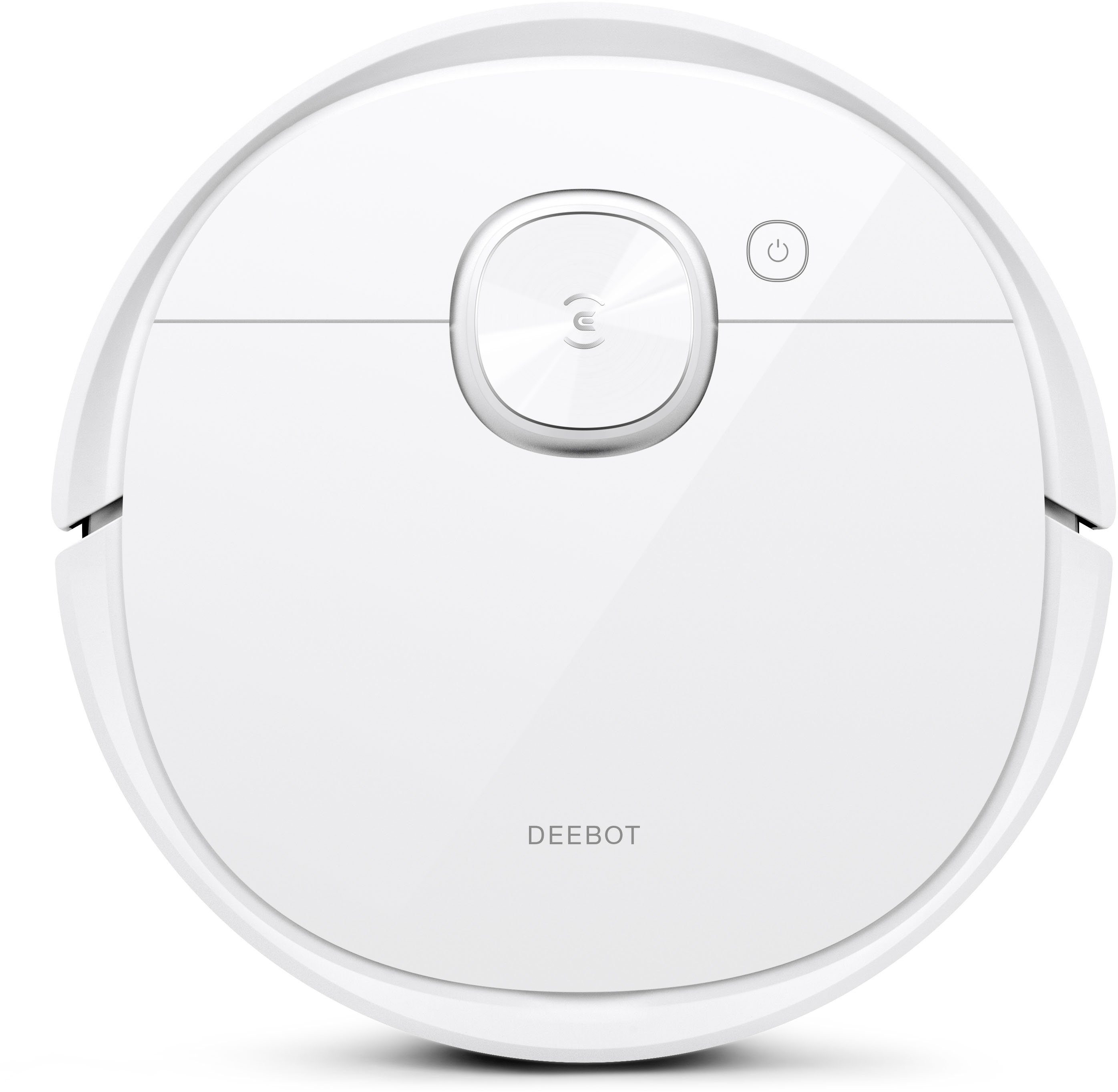 ECOVACS Nass-Trocken-Saugroboter DEEBOT T9+, 50 W, 3000PA, DToF-Laser, Absaugstation, für alle Fussbodenarten, Weiss
