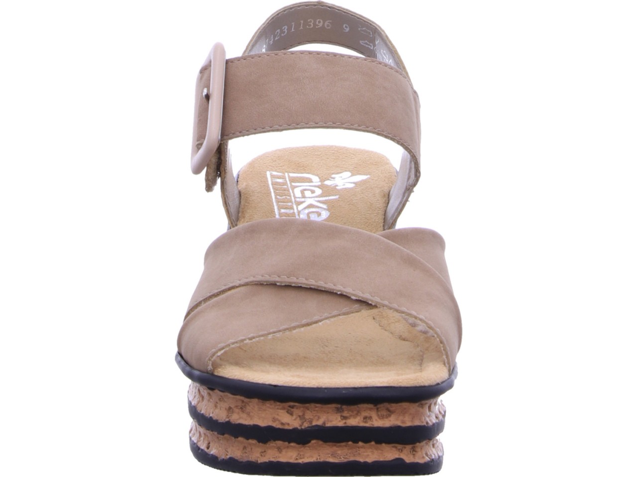 RIEKER Klassische Sandalen beige