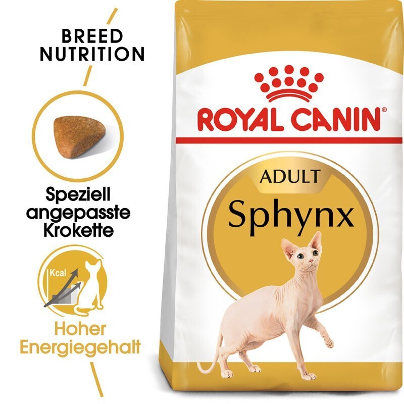 ROYAL CANIN Trockenfutter ROYAL CANIN Sphynx Adult 10 kg