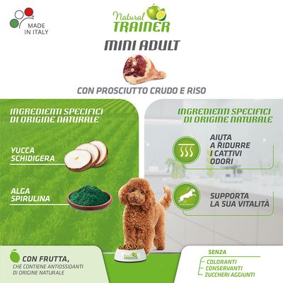 Nova Foods Trainer Natural Adult Mini Prosciutto
